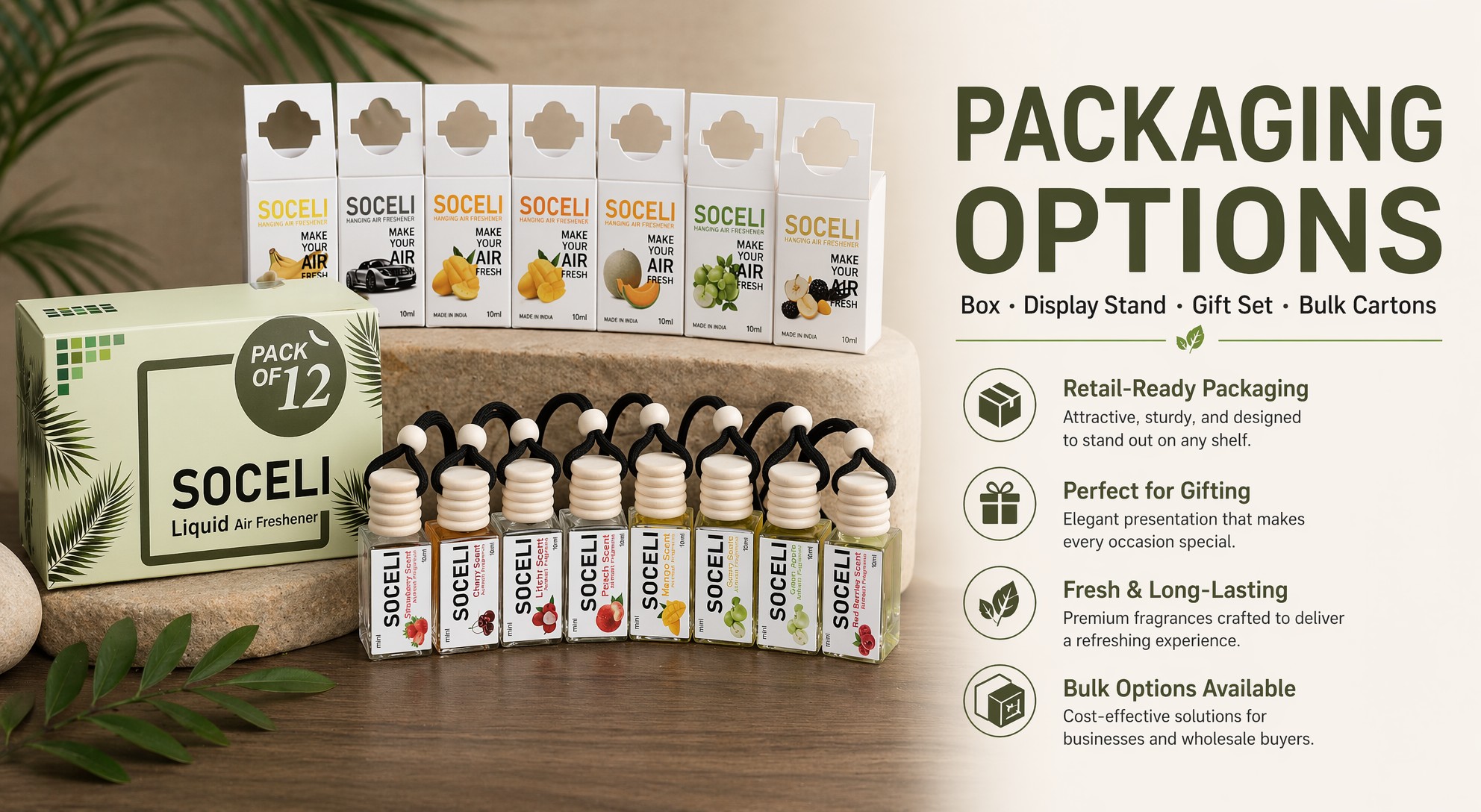 How to choose the SOCELI Fruit Fragrance Series Hanging Glass Bottle Car Aroma Diffuser (10ml)? Who is it suitable for and who is it not suitable for?