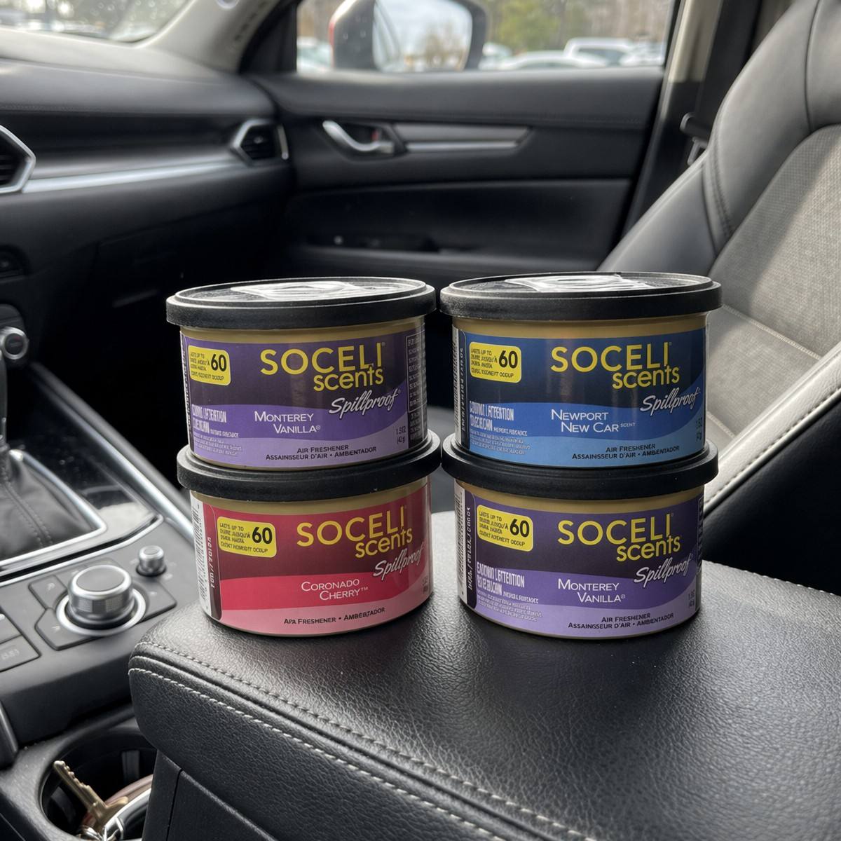 Wood Block Canned Car Fragrance - Promotional Gifts