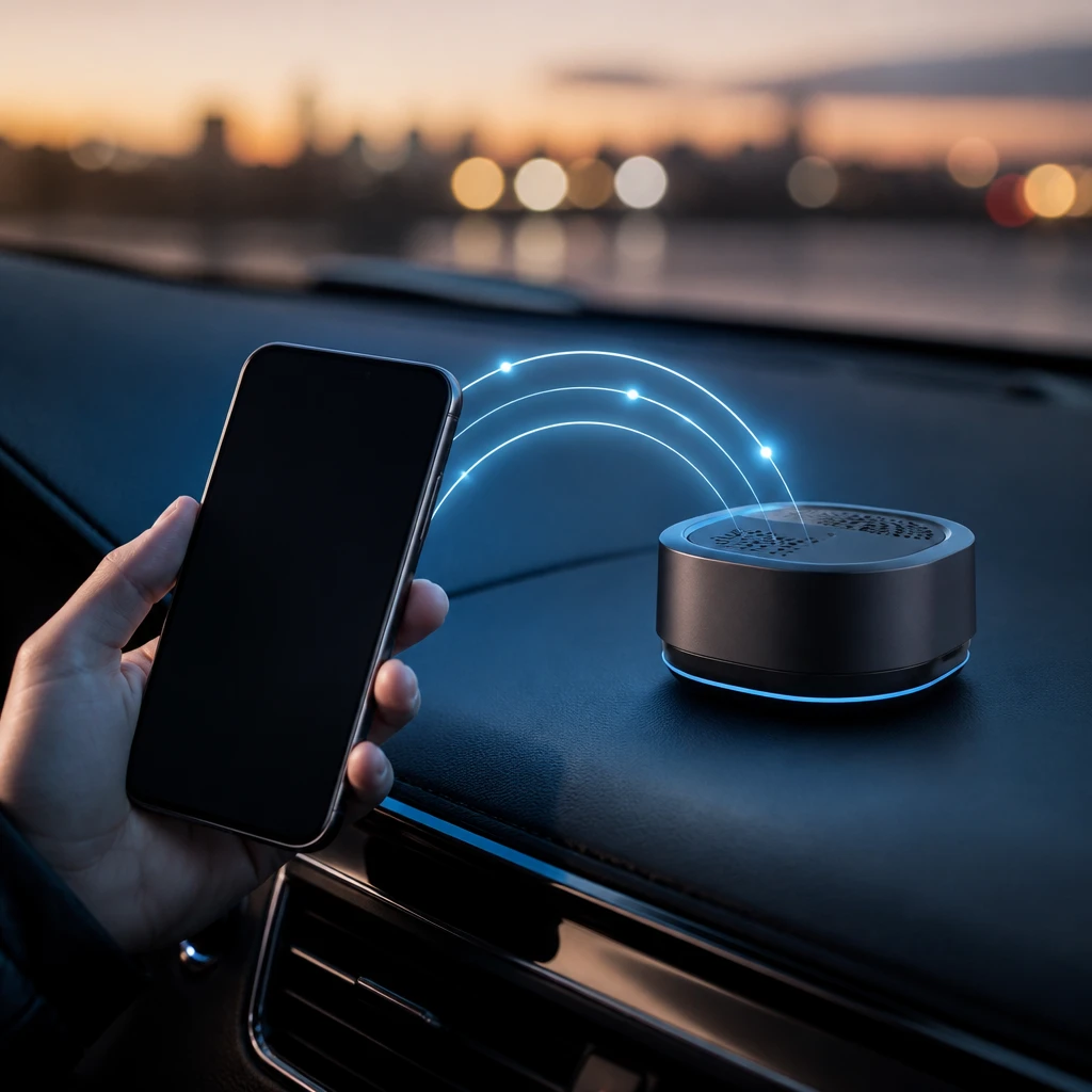 Smart control of car air fresheners: Is APP integration necessary?